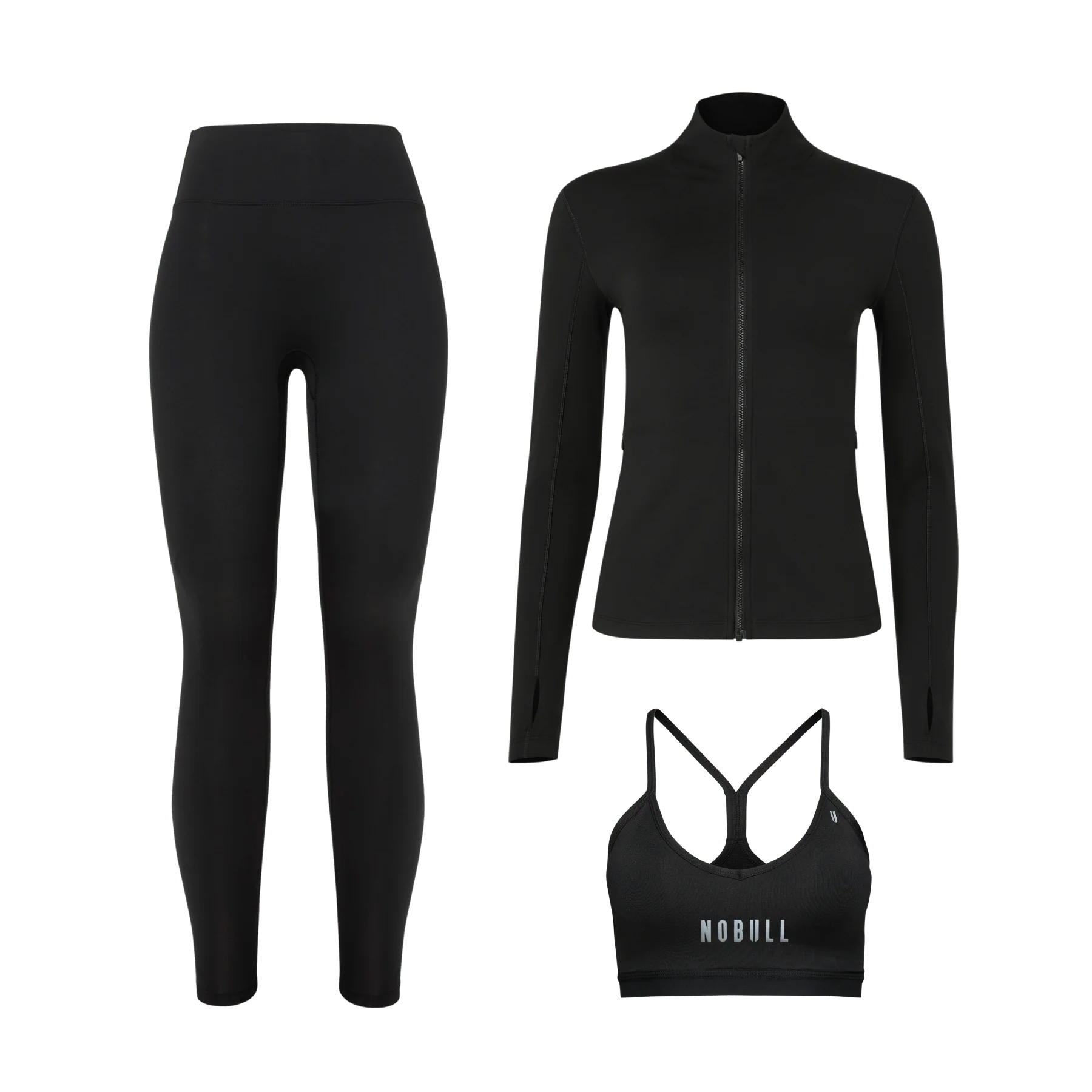 Women's Black Matte Performance Bundle
