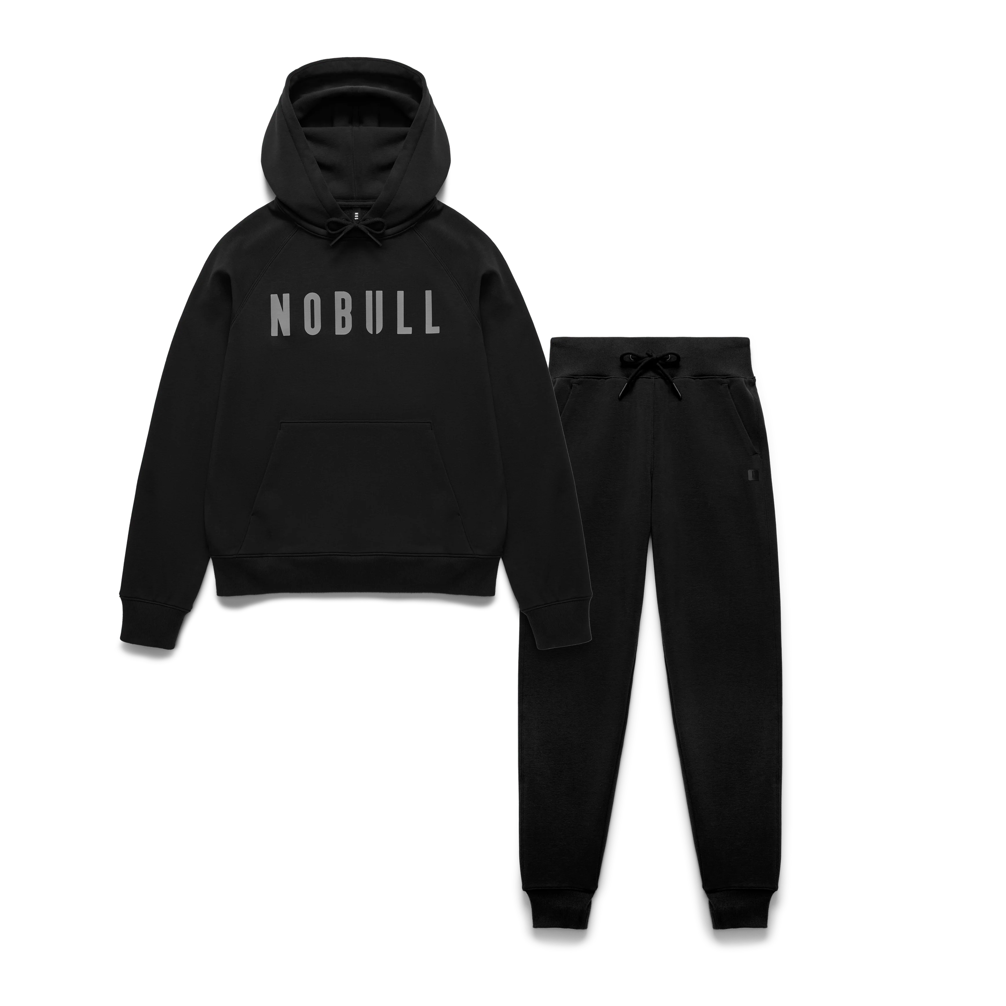 Women's NOBULL Crew x Jogger - Black - Image 3