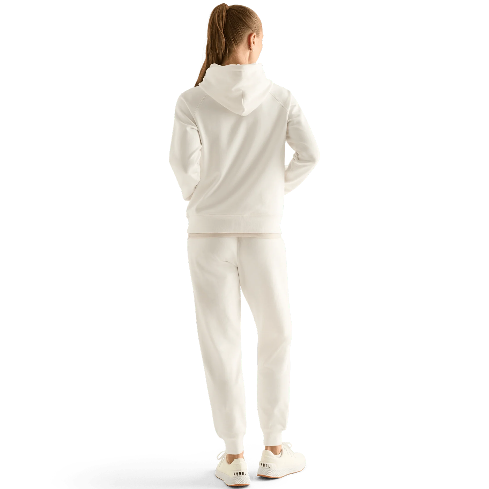 Women's NOBULL Hoodie x Jogger - Cream - Image 2